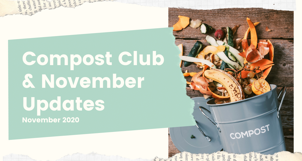 Compost Club and November Updates